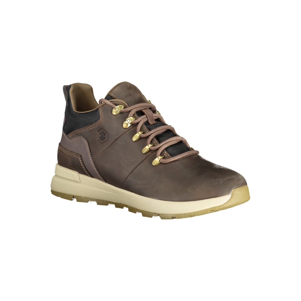 Lumberjack Marrone Leather Men Ankle Boot