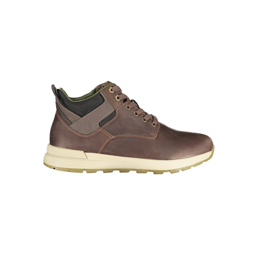 Lumberjack Marrone Leather Men Ankle Boot