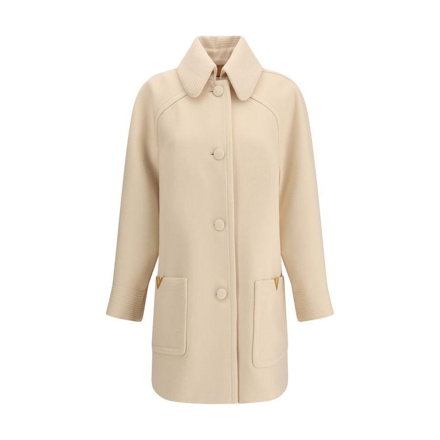 Valentino Wool Drap Caban