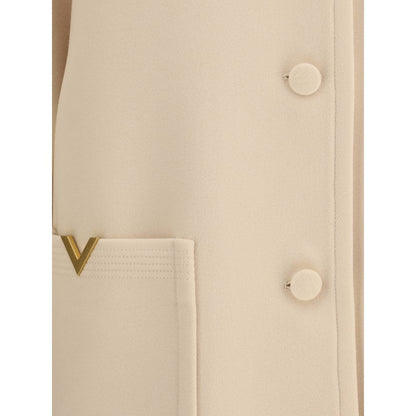 Valentino Wool Drap Caban