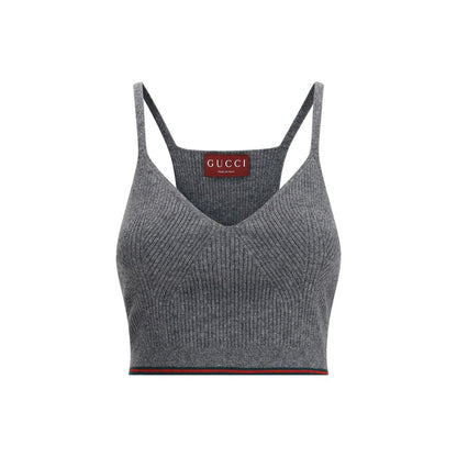 Gucci V-neck ribbed Top