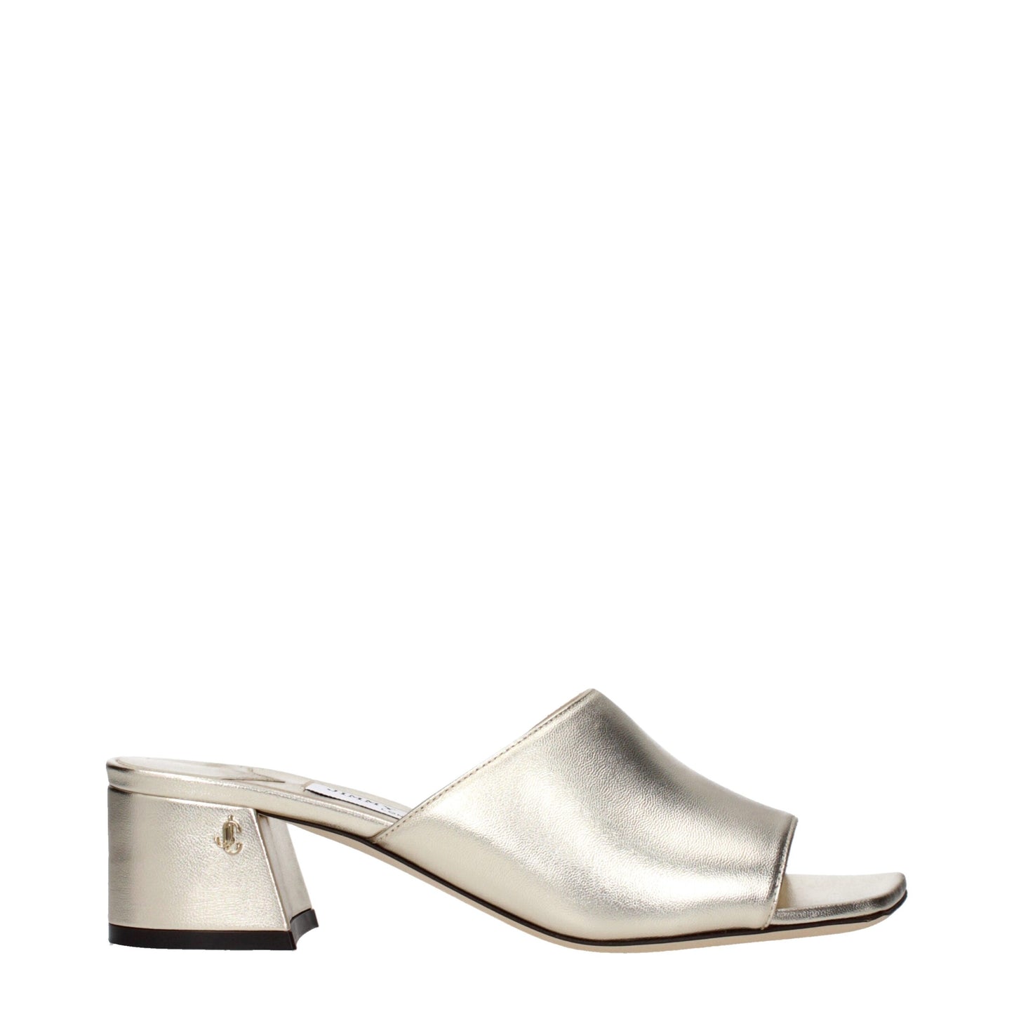 Jimmy Choo Goldene Lederplattformen
