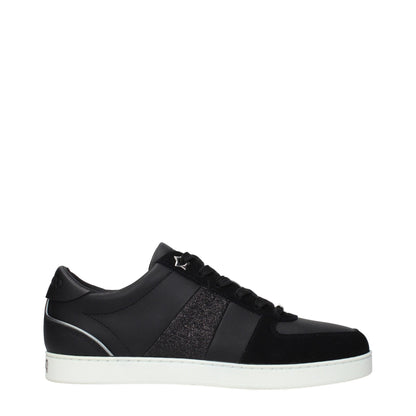 Jimmy Choo Schwarze niedrige Lederschuhe