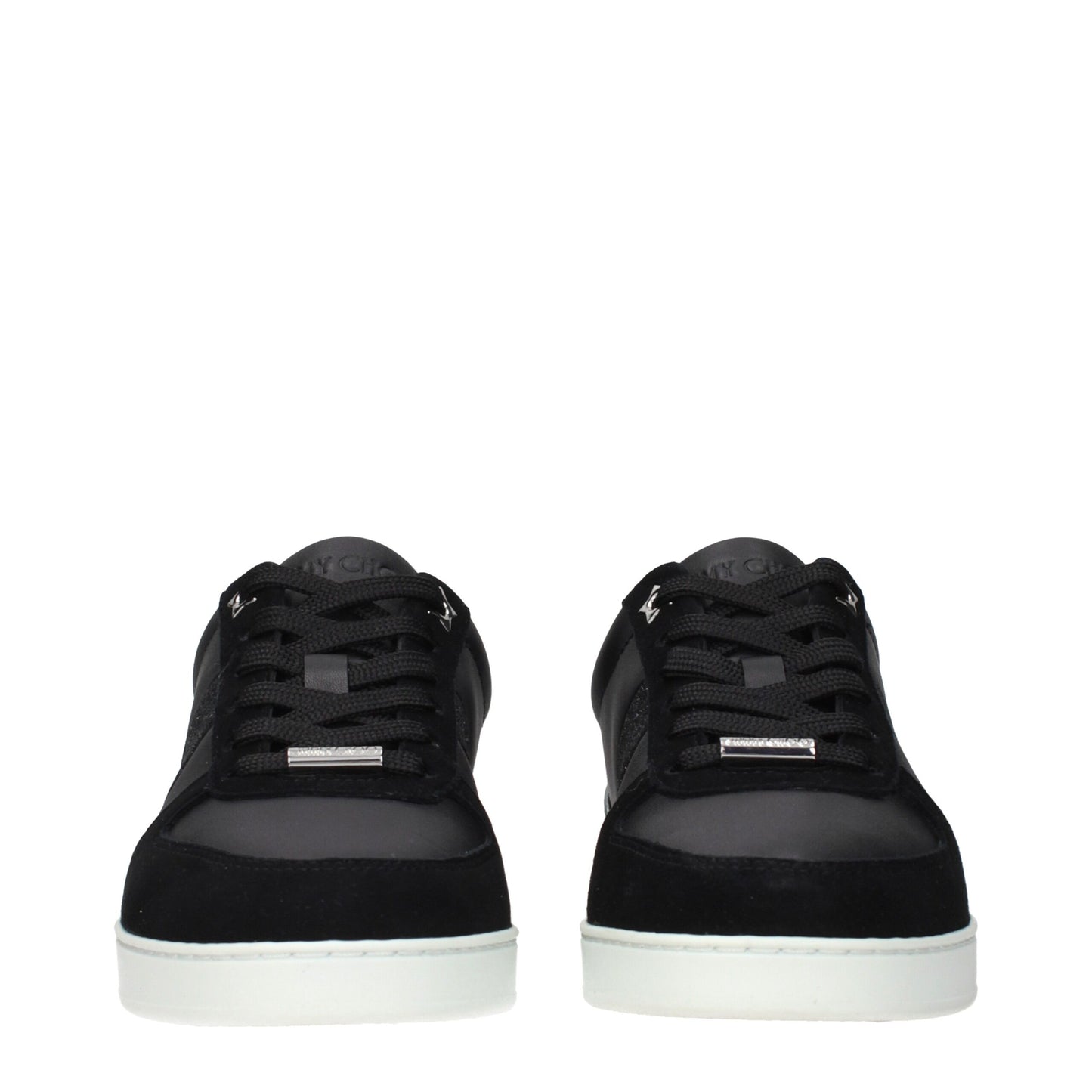 Jimmy Choo Schwarze niedrige Lederschuhe