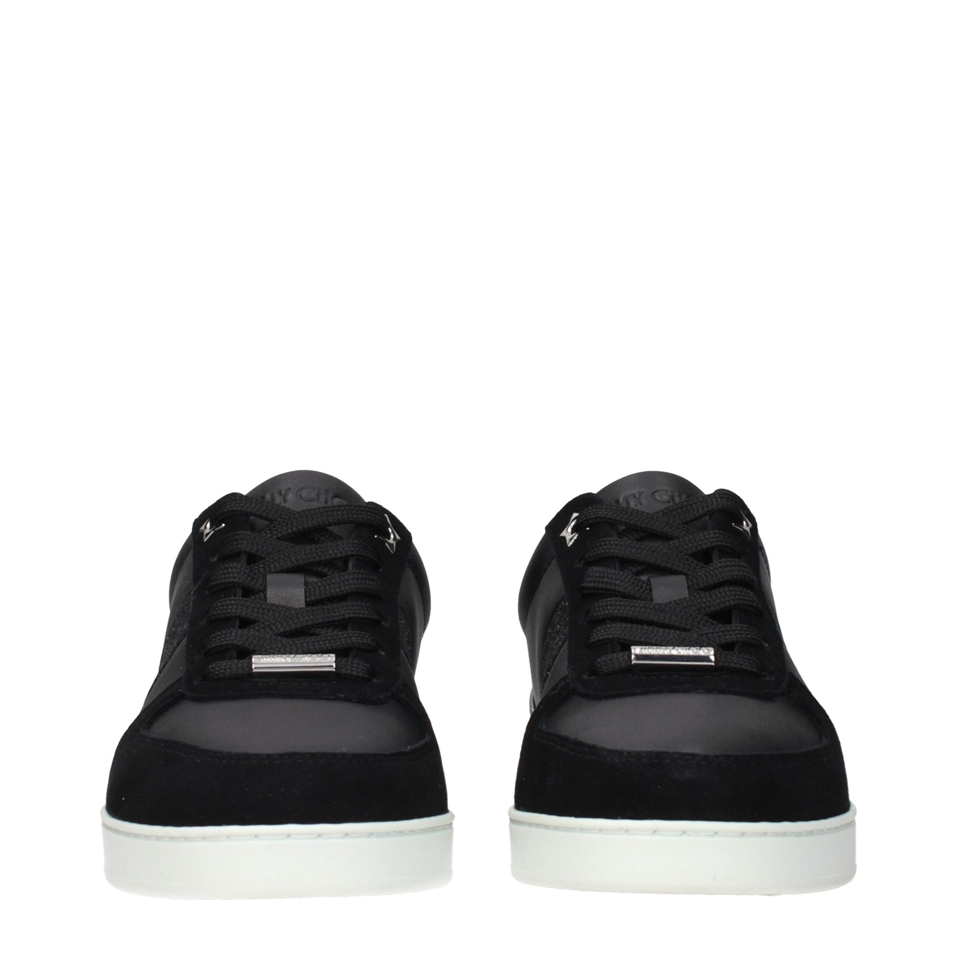 Jimmy Choo Schwarze niedrige Lederschuhe