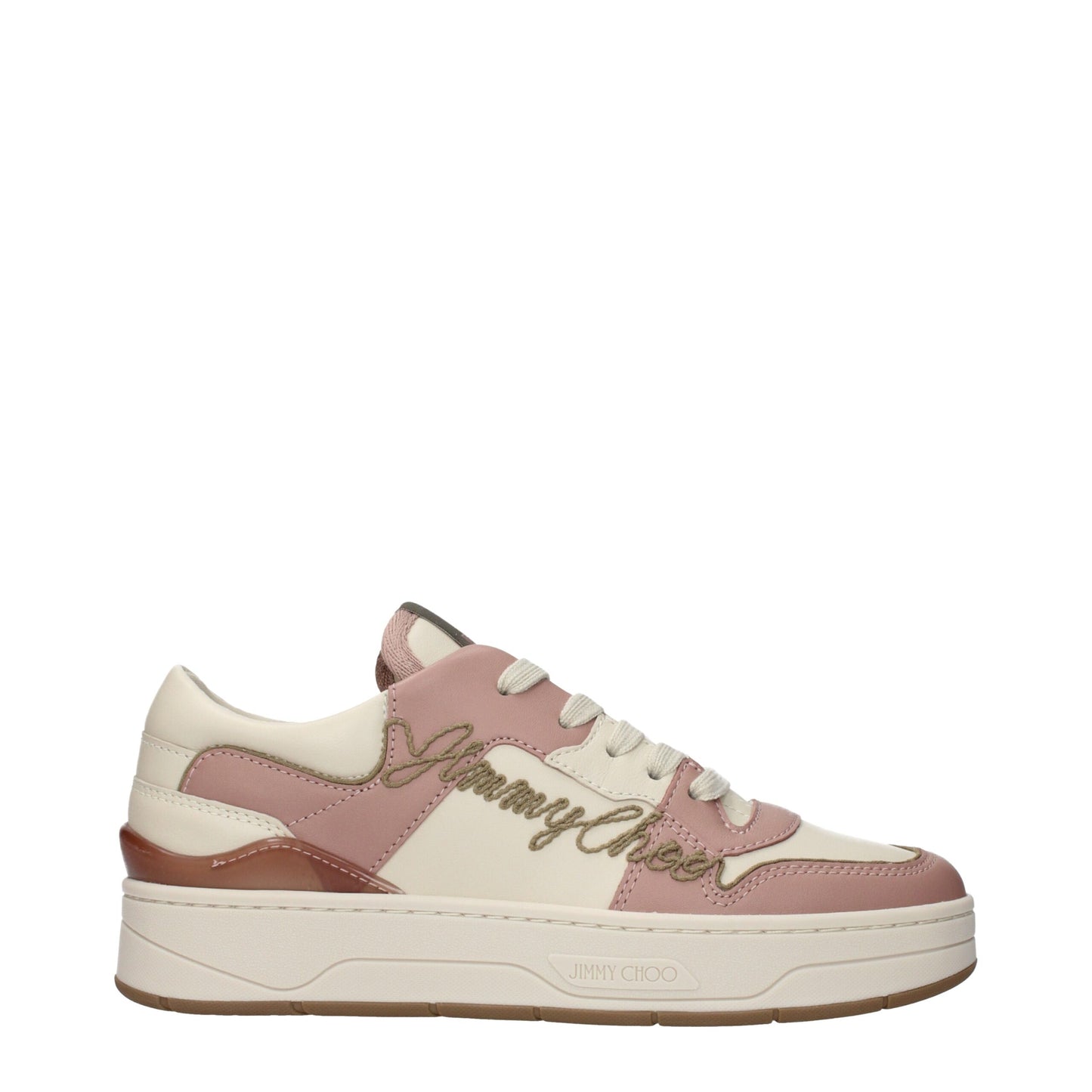 Jimmy Choo Rosa Leder Low-Tops