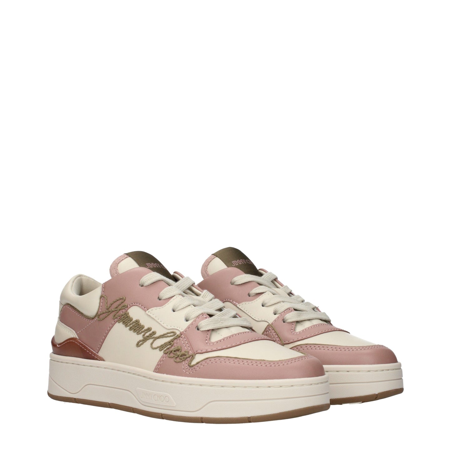 Jimmy Choo Rosa Leder Low-Tops