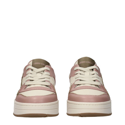 Jimmy Choo Rosa Leder Low-Tops