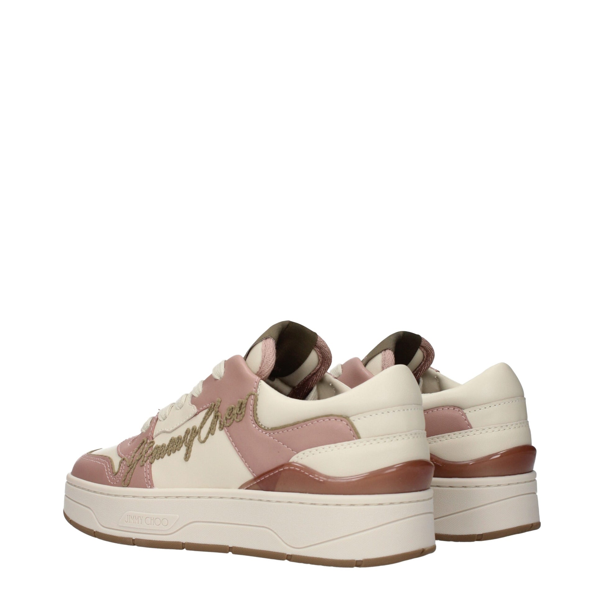Jimmy Choo Rosa Leder Low-Tops