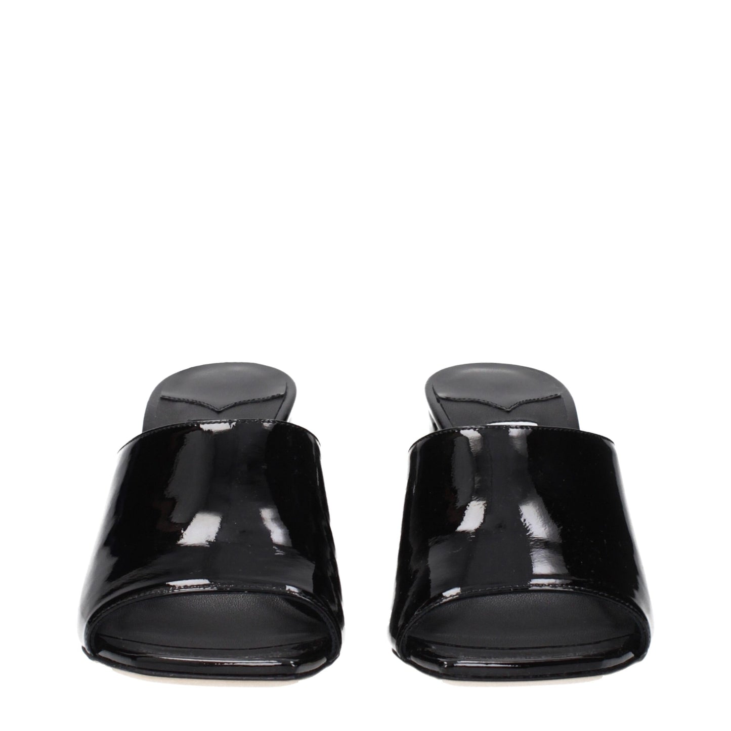 Jimmy Choo Schwarze Lederplattformen