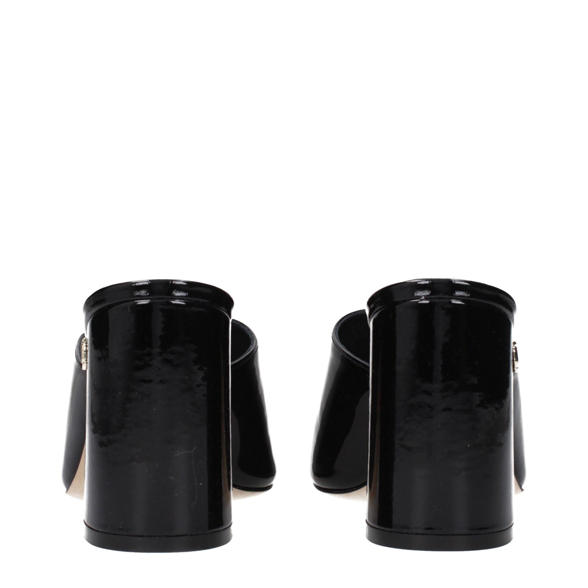 Jimmy Choo Schwarze Lederplattformen