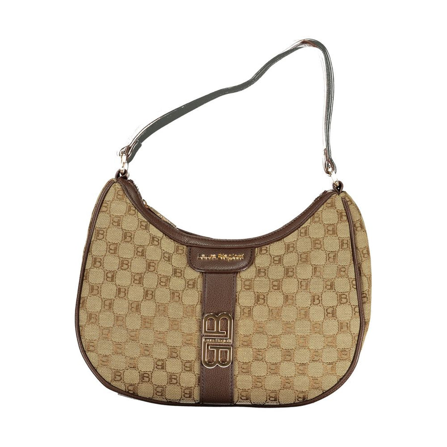 Laura Biagiotti Beige Polyester Women Handbag