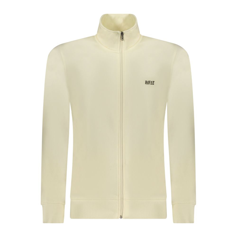 Rifle White Cotton Men's Sweater