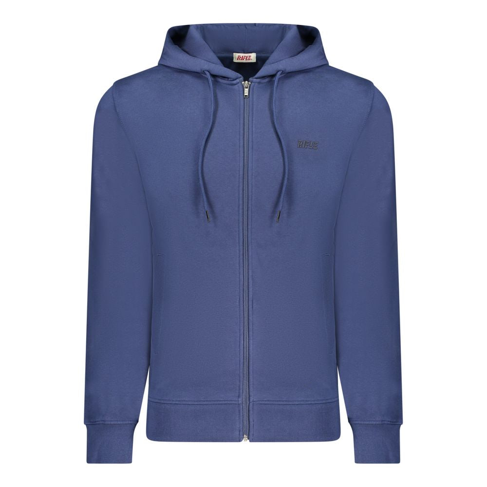 Rifle Blue Cotton Men Sweater