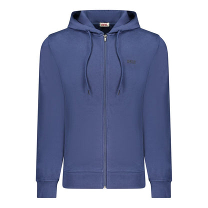 Rifle Blue Cotton Men Sweater