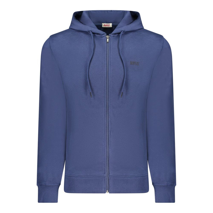 Rifle Blue Cotton Men Sweater