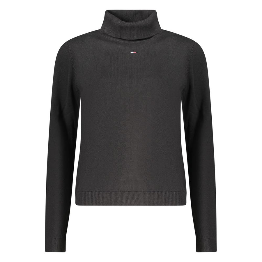 Tommy Hilfiger Black Cotton Women Sweater