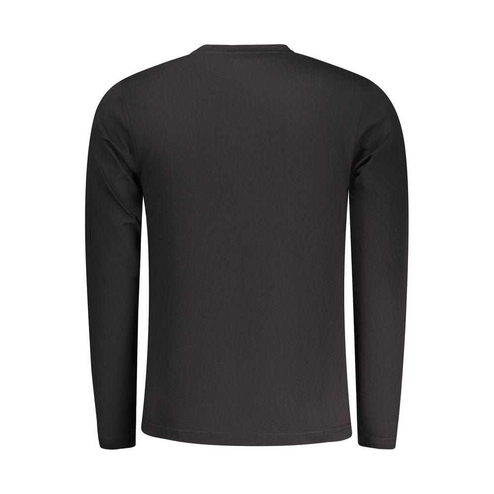 Rifle Black Cotton Men T-Shirt