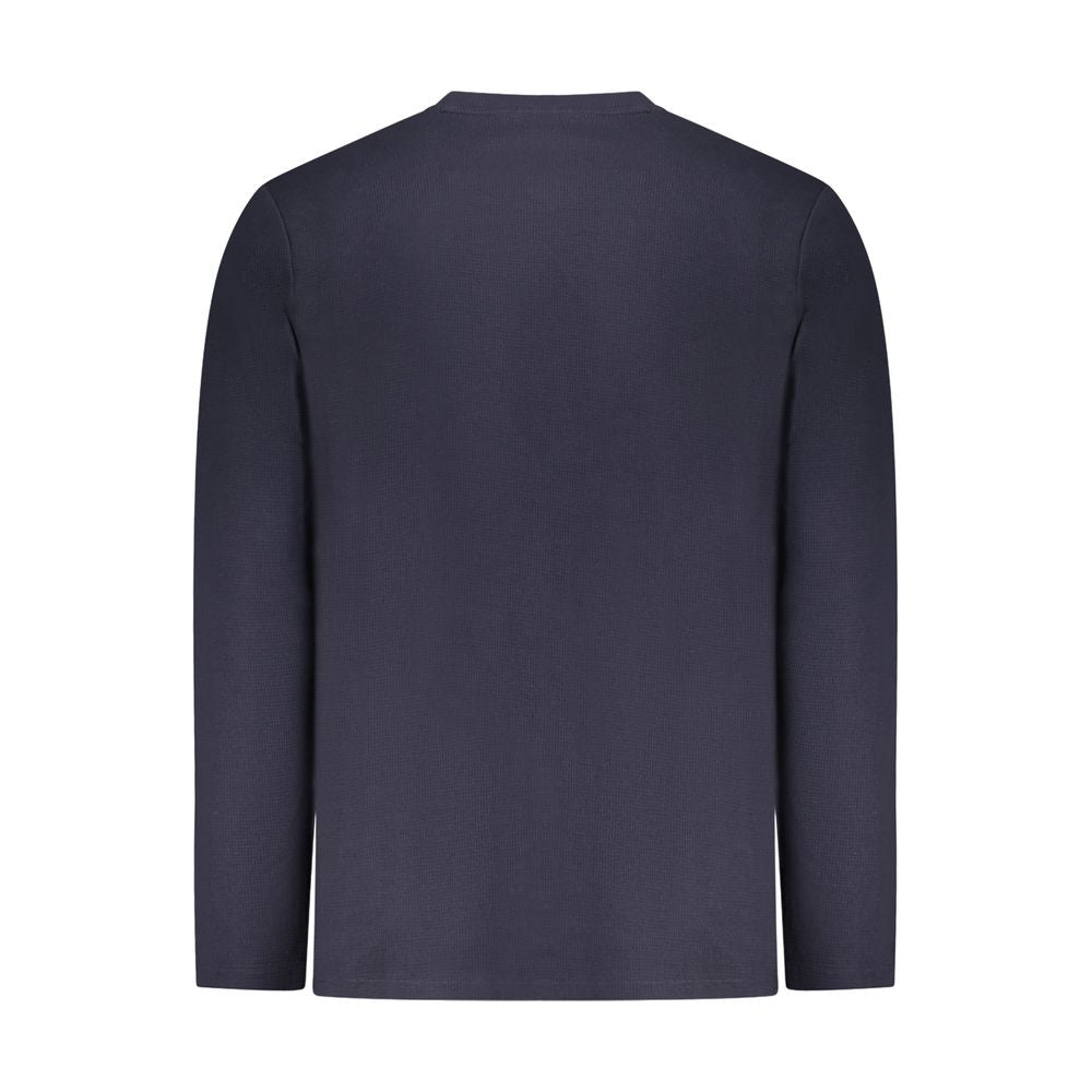 Hugo Boss Blue Cotton Men Sweater
