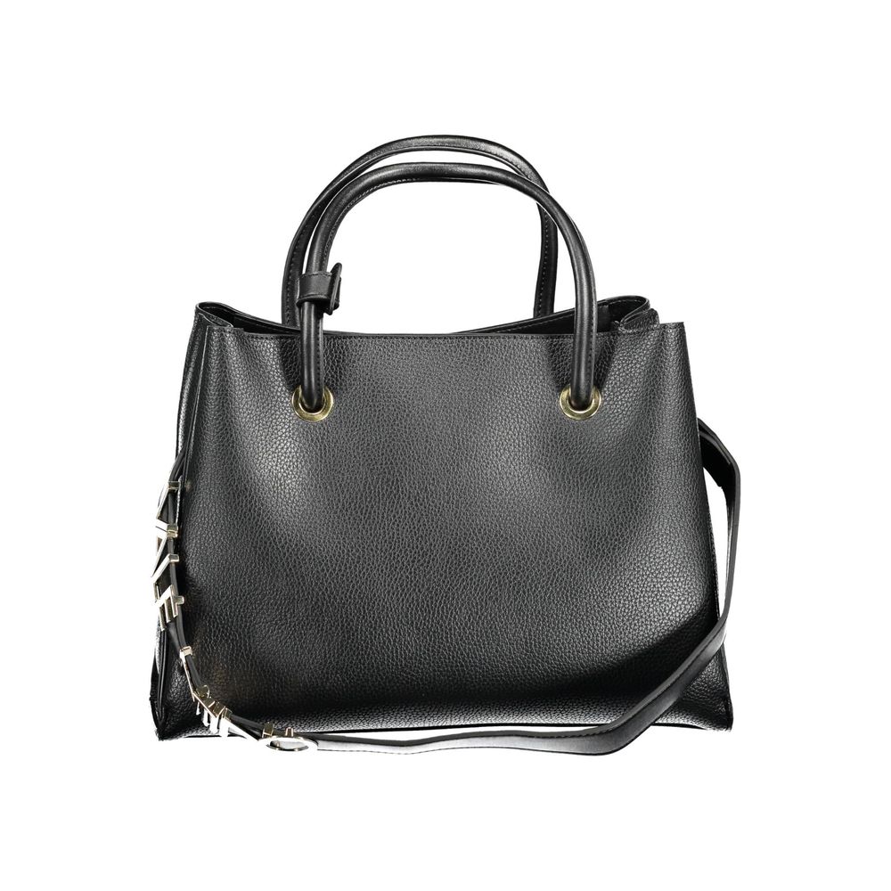 Mario Valentino Black Polyethylene Handbag