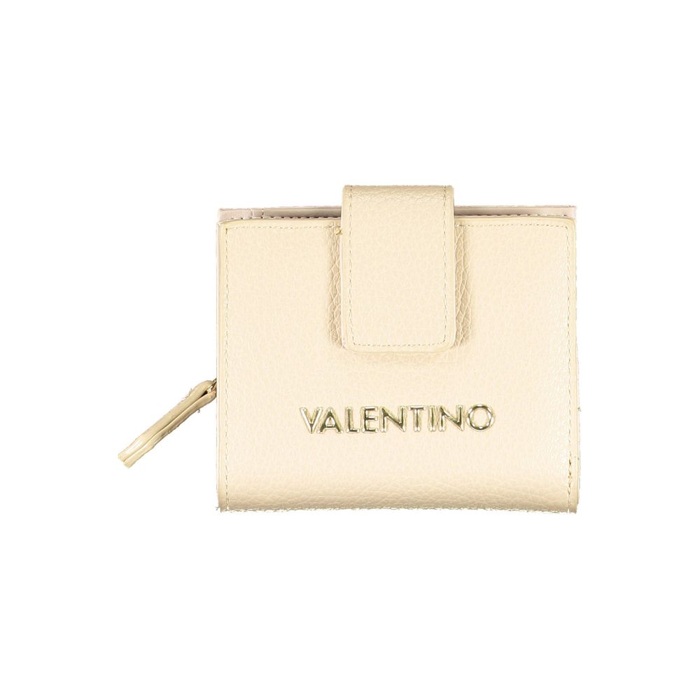 Mario Valentino Beige Polyurethane Women Wallet