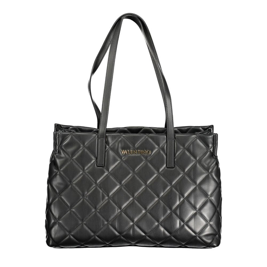 Mario Valentino Black Polyethylene Handbag