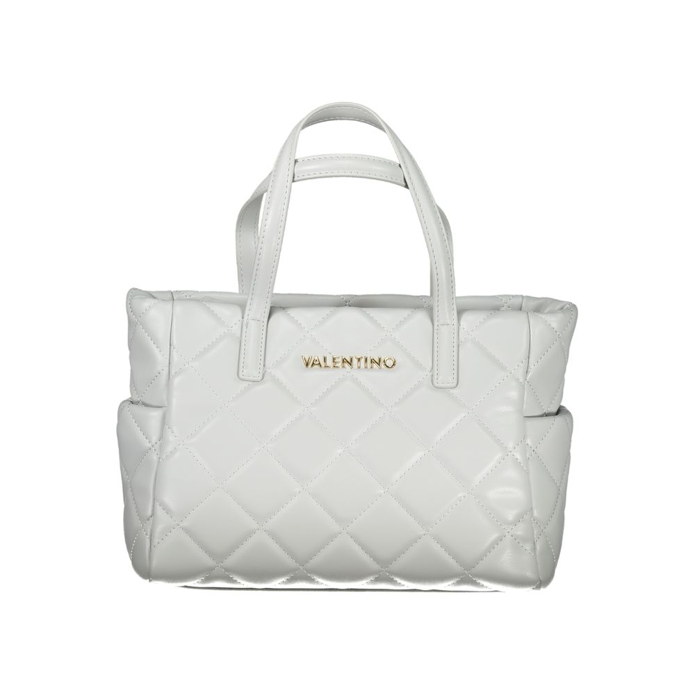 Mario Valentino Gray Polyethylene Handbag