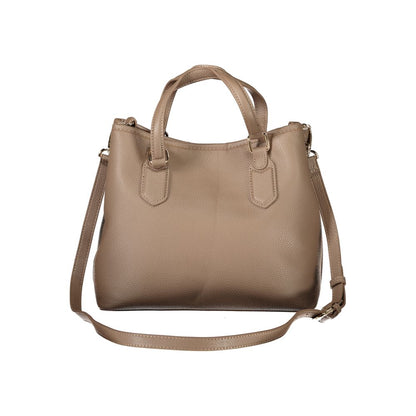 Mario Valentino Brown Polyethylene Women Handbag