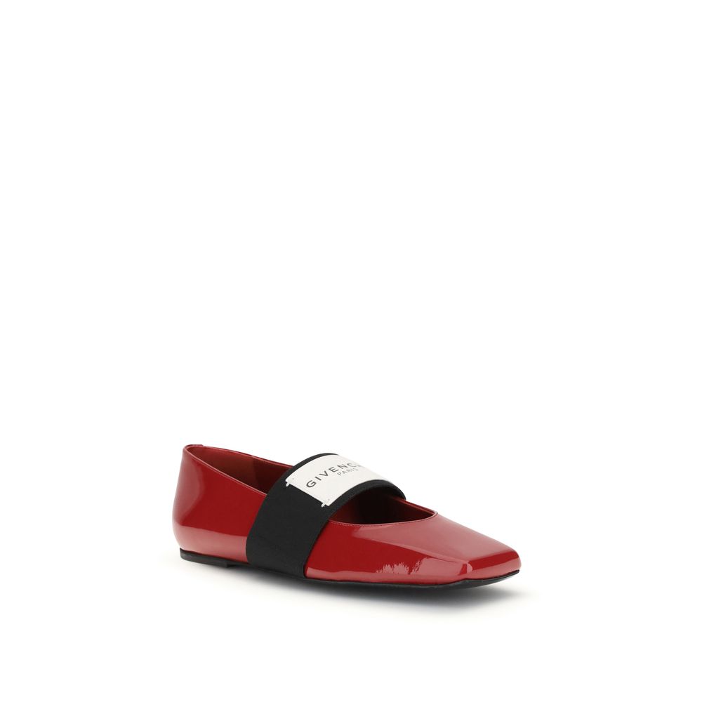 Givenchy Multicolor Leather Ballet Flats