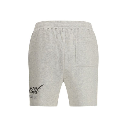 Represent Cream Cotton Bermuda Shorts