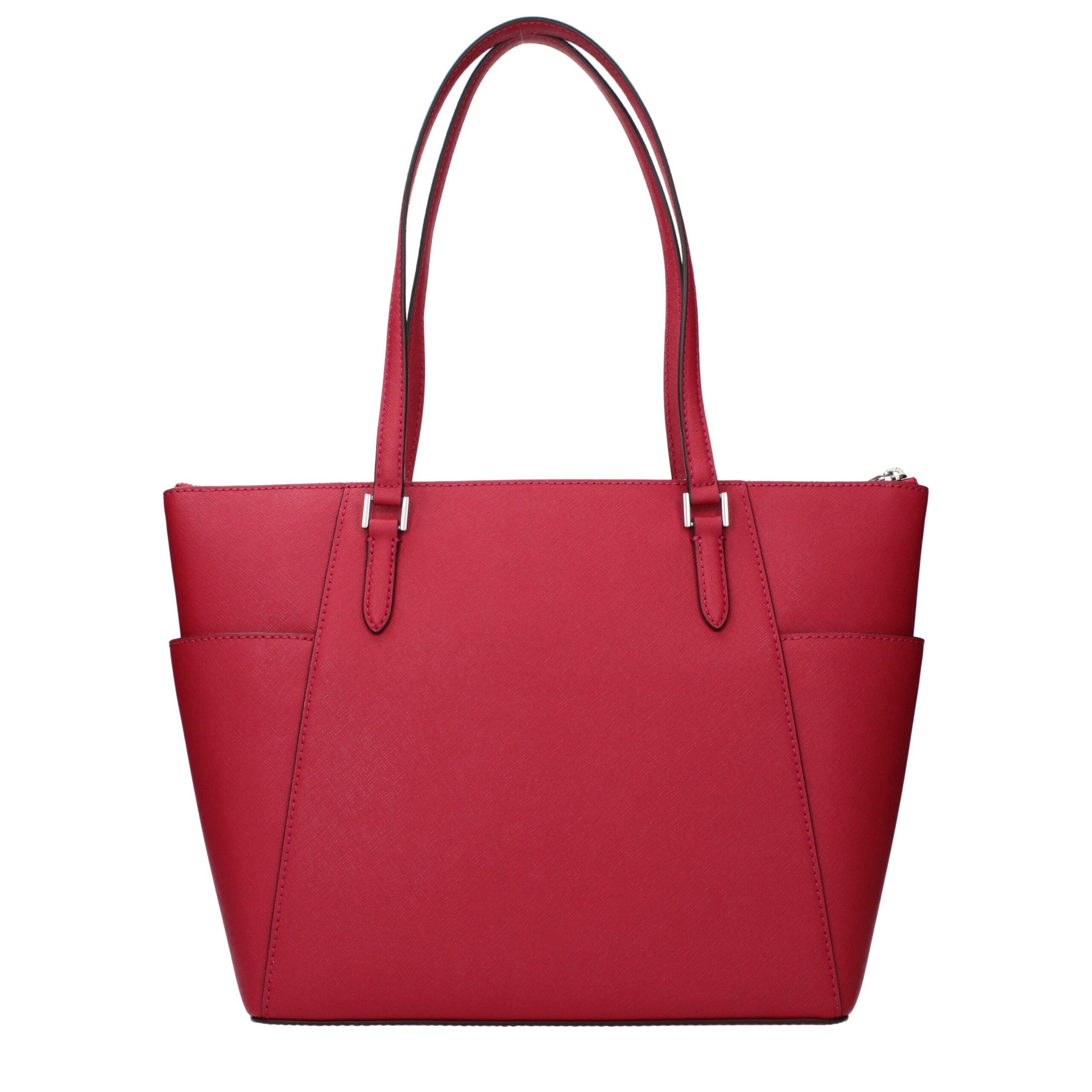 Michael Kors Red Leather Shoulder Bag