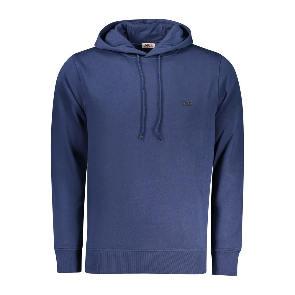 Rifle Blue Cotton Men's Sweatshirt