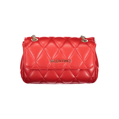 Mario Valentino Red Polyethylene Handbag