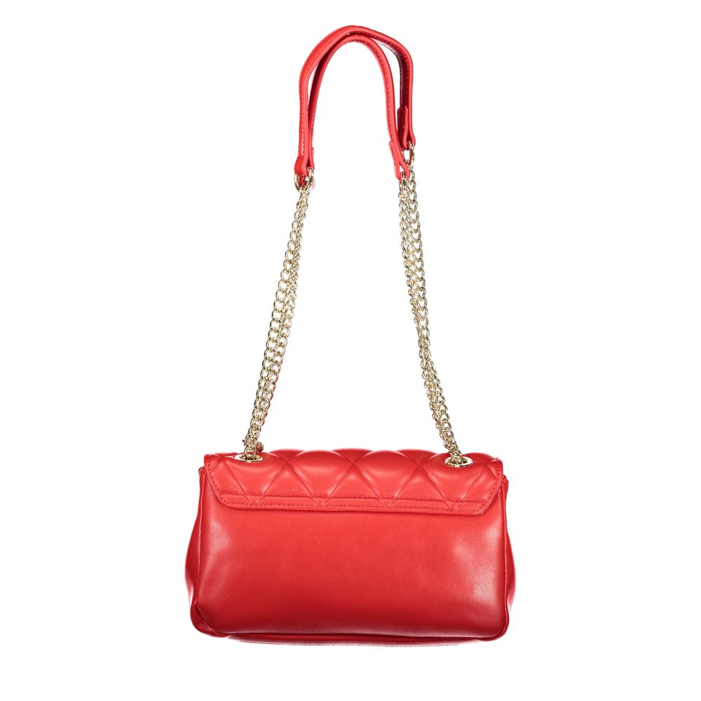 Mario Valentino Red Polyethylene Handbag