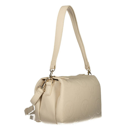 Mario Valentino Beige Polyethylene Handbag