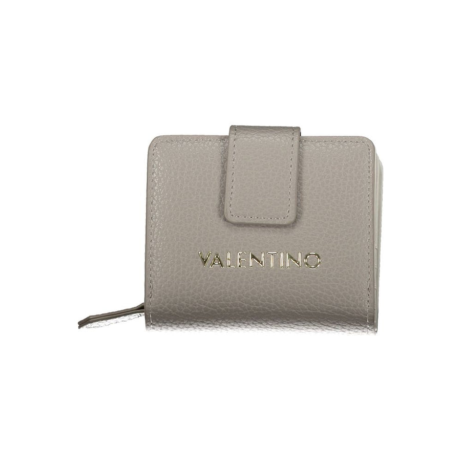 Mario Valentino Grigio Polyurethane Woman Wallet