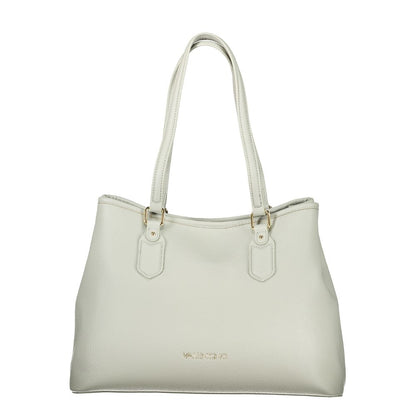 Mario Valentino Gray Polyethylene Handbag