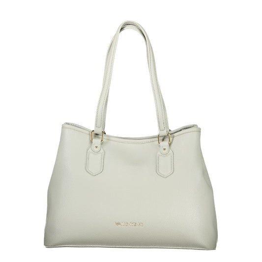 Mario Valentino Gray Polyethylene Handbag