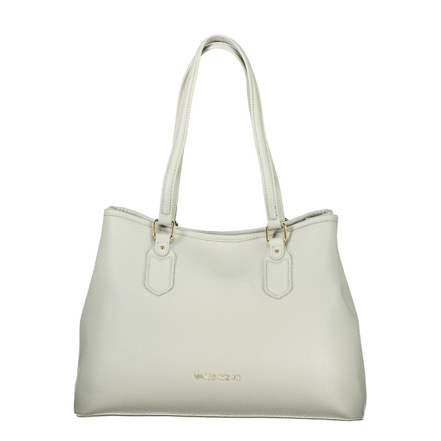 Mario Valentino Gray Polyethylene Handbag