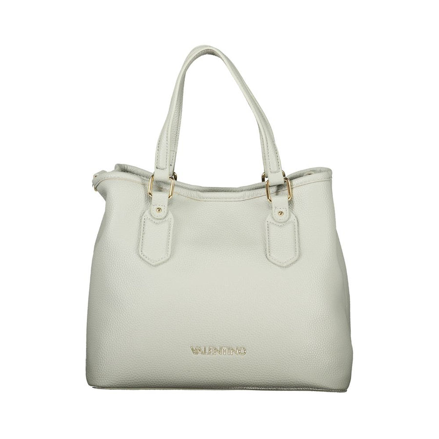 Mario Valentino Gray Polyethylene Handbag