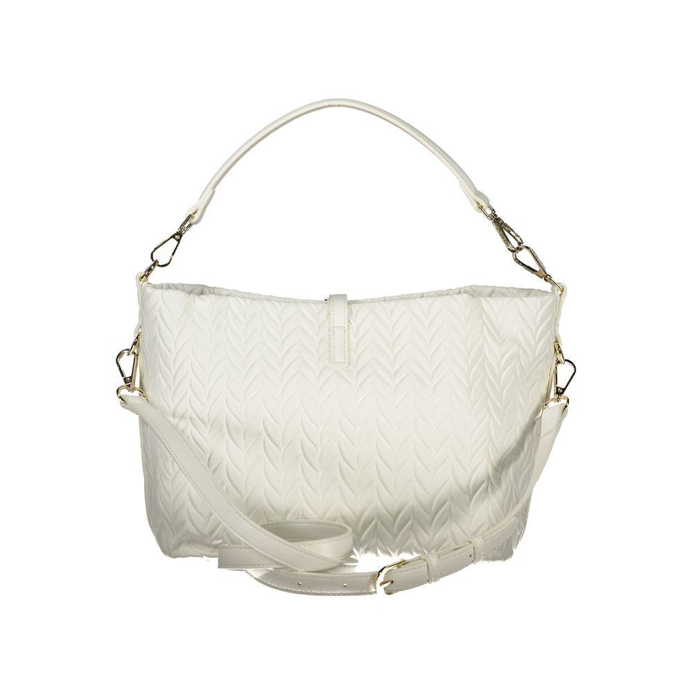 Mario Valentino White Polyethylene Handbag