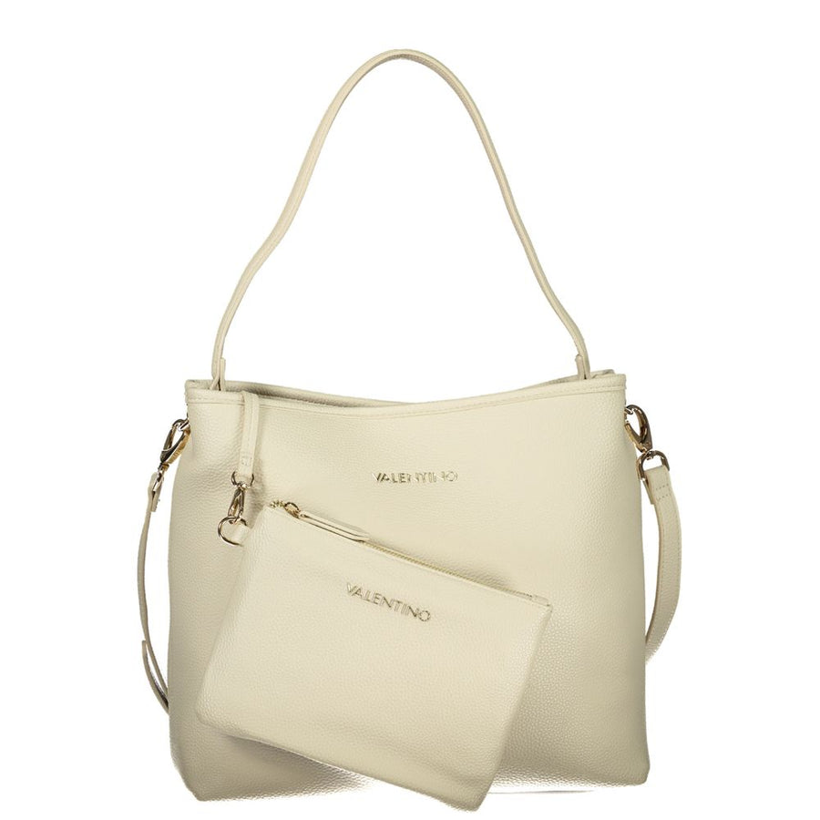 Mario Valentino Beige Polyethylene Handbag