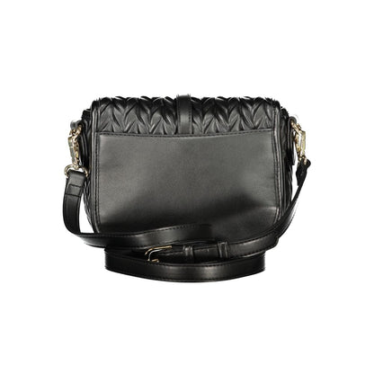 Mario Valentino Black Polyethylene Handbag