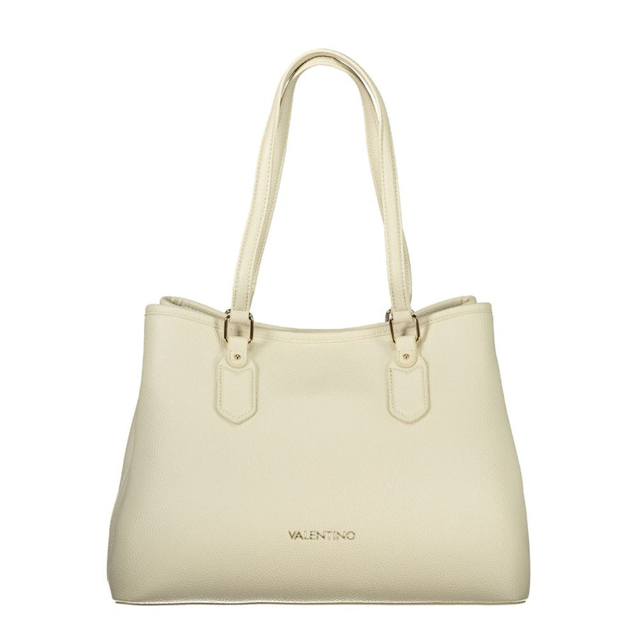 Mario Valentino Beige Polyethylene Handbag