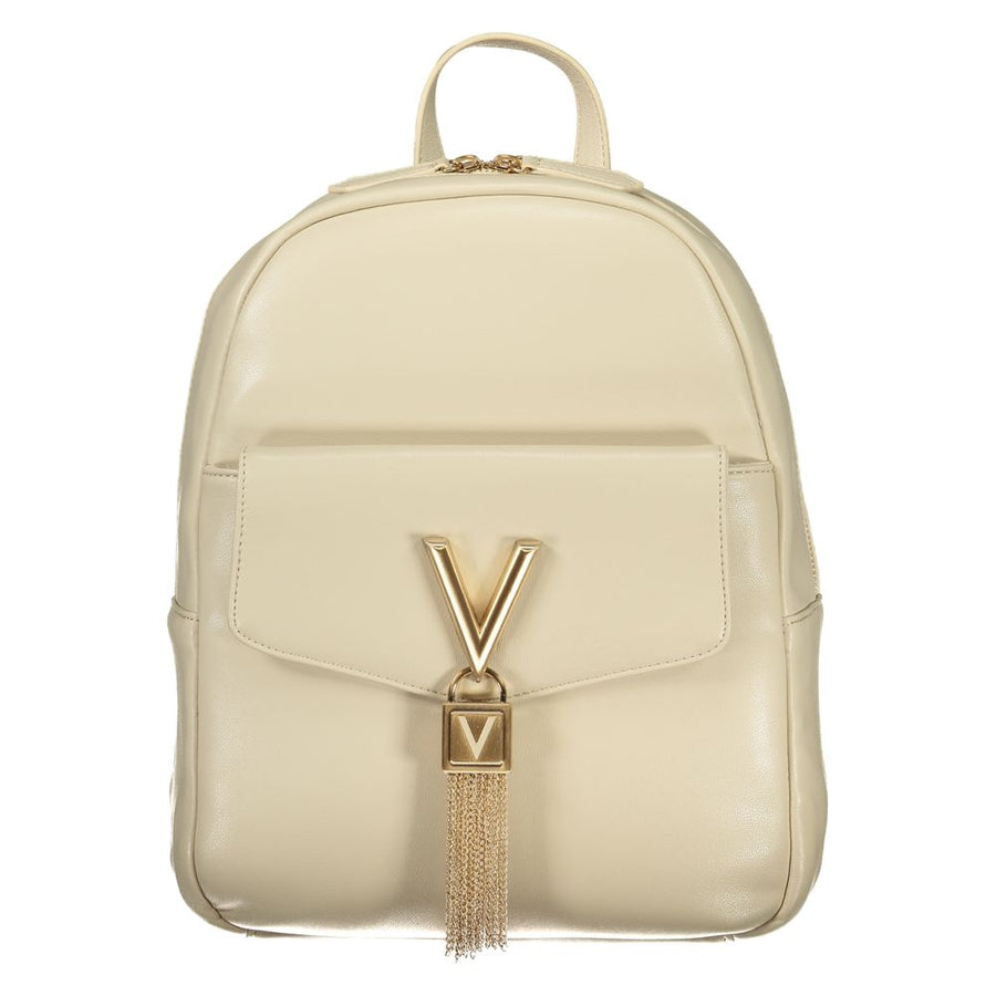 Mario Valentino Beige Polyethylene Backpack