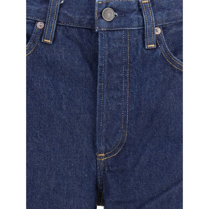 Agolde Blue Cotton Jeans Denim