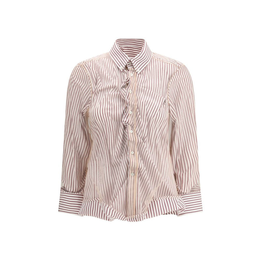 Margiela Multicolor Cotton Pattern Shirt