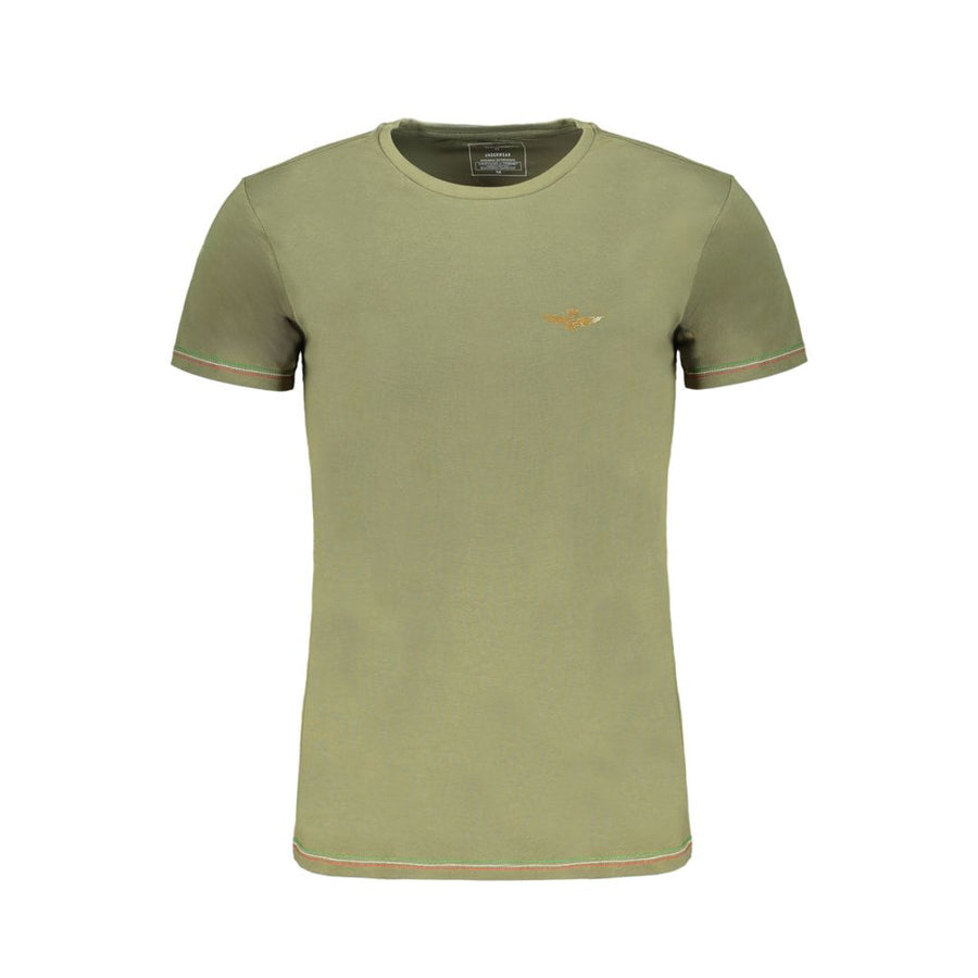 Aeronautica Militare Verde Cotton Men T-Shirt