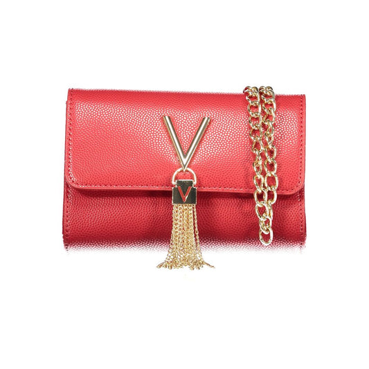 Mario Valentino Red Polyethylene Handbag