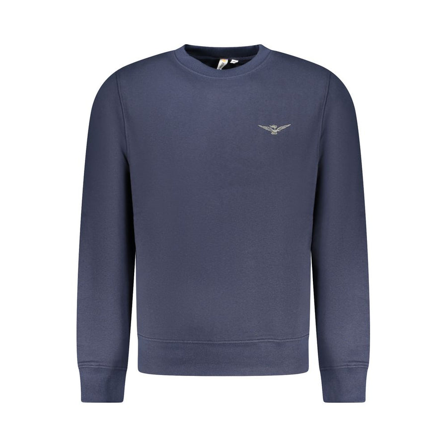 Accademia Militare Blue Cotton Men Sweater